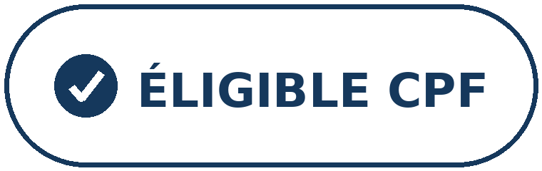 Cette offre de formation est éligible à Mon Compte Formation